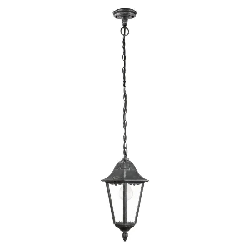 Pendul Exterior Eglo Navedo 93455, E27 1X60W Ip44 Ø230Mm, Transparent