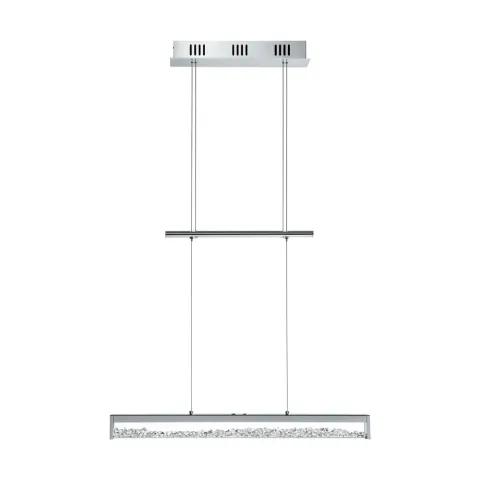 Suspensie Cristal Eglo Cardito 1 93625, Led 24W 2000Lm 2700-5000K, Cristal, Transparent