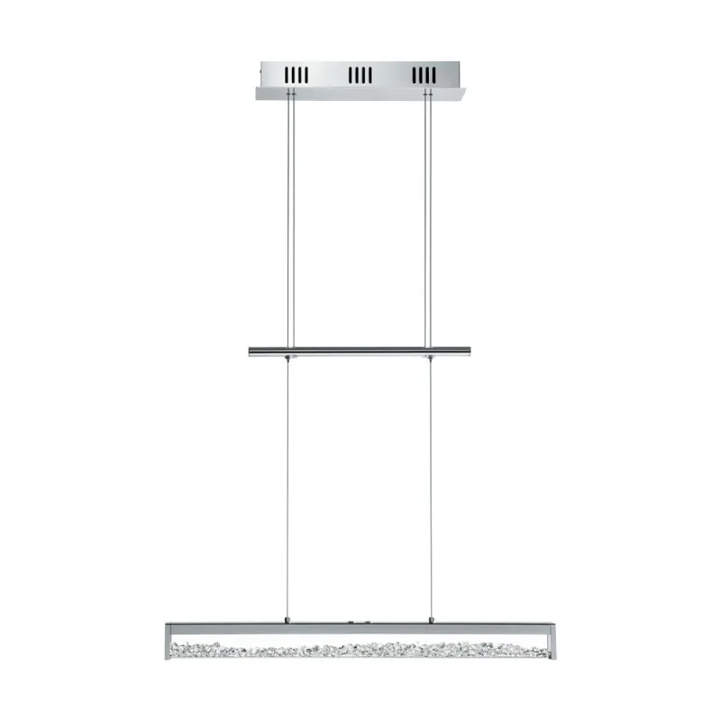 Suspensie Cristal Eglo Cardito 1 93625, Led 24W 2000Lm 2700-5000K, Cristal, Transparent