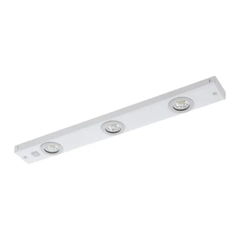 Aplica Pentru Dulap Bucatarie Eglo Kob Led 93706, Led 3X2.3W 780Lm 3000K, Otel, Alb