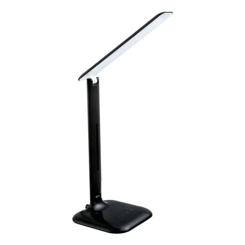 Veioza Eglo Caupo 93966, Led 2.9W 280Lm 3000K, 5000K, 6500K, Plastic, Otel, Negru