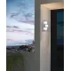 Aplica Exterior Eglo Ralora 94086, Led 3X2.5W 540Lm 3000K Ip44, Inox, Alb