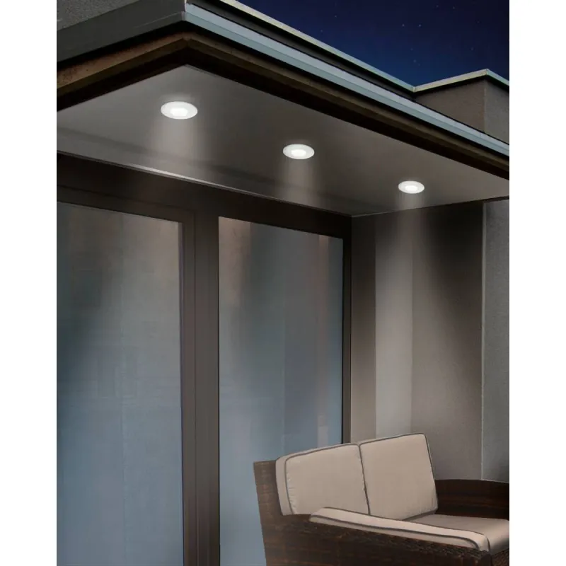 Spot Exterior Eglo Margo 94093, Gu10 1X5W Ip65,Ip20 Ø84Mm