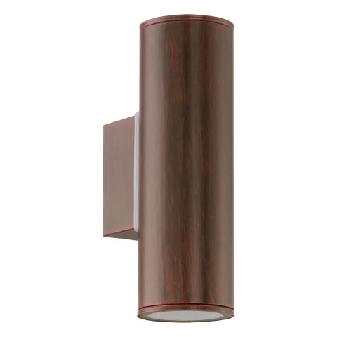 Aplica Exterior Eglo Riga 94105, Gu10 2X3W Ip44, Otel Zincat, Maro Antichizat