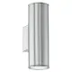 Aplica Exterior Eglo Riga 94107, Gu10 2X3W Ip44, Inox, Inox