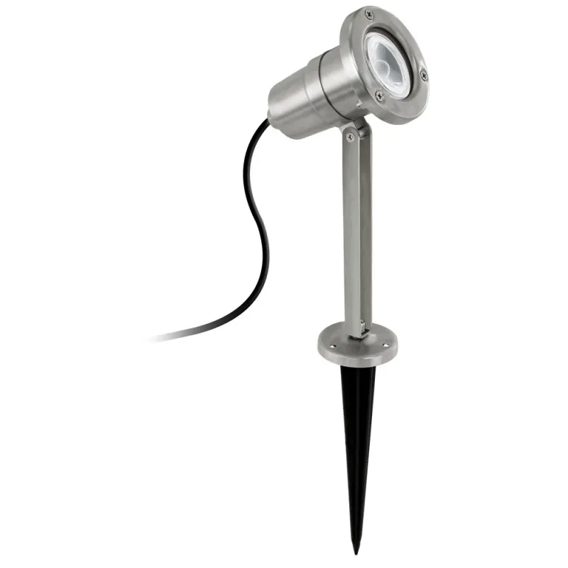 Proiector Exterior Eglo Nema 94111, Gu10-Led 1X5W Ip54, Inox