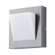 Aplica Exterior Eglo Calgary 1 94114, Led 1X3.7W 320Lm 3000K Ip44, Inox, Alb