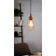 Pendul Vintage Eglo Tarbes 94193, E27 1X60W Ø175Mm, Cupru