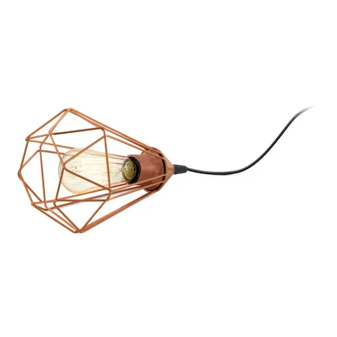 Veioza Vintage Eglo Tarbes 94197, E27 1X60W Ø175Mm, Otel, Cupru