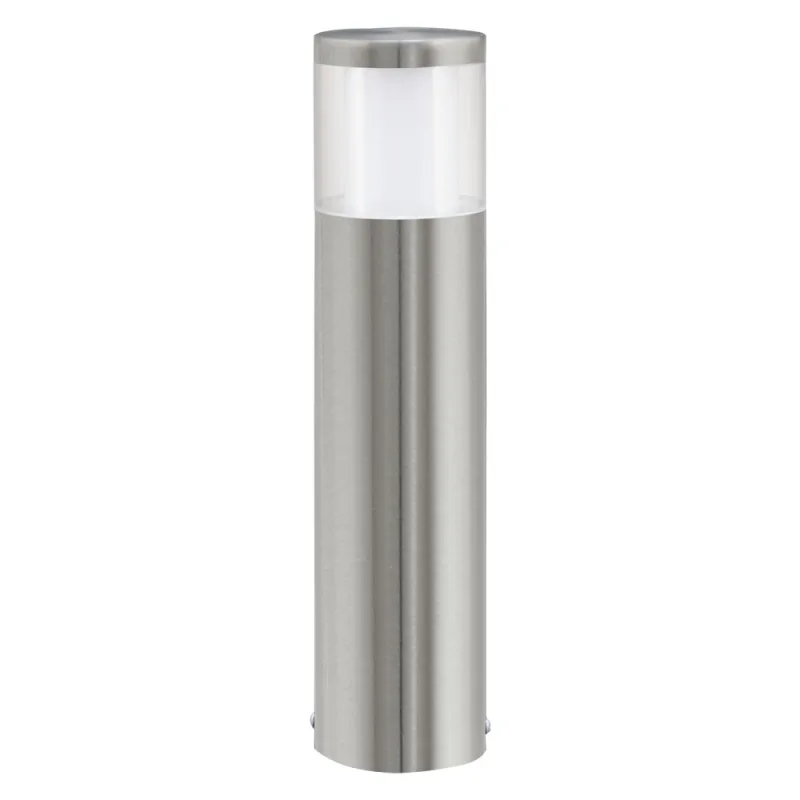 Stalp Exterior Eglo Basalgo 1 94278, Led 1X3.7W 320Lm 3000K Ip44 Ø105Mm, Inox