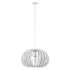 Pendul Eglo Cossano 94442, E27 1X60W Ø450Mm, Alb