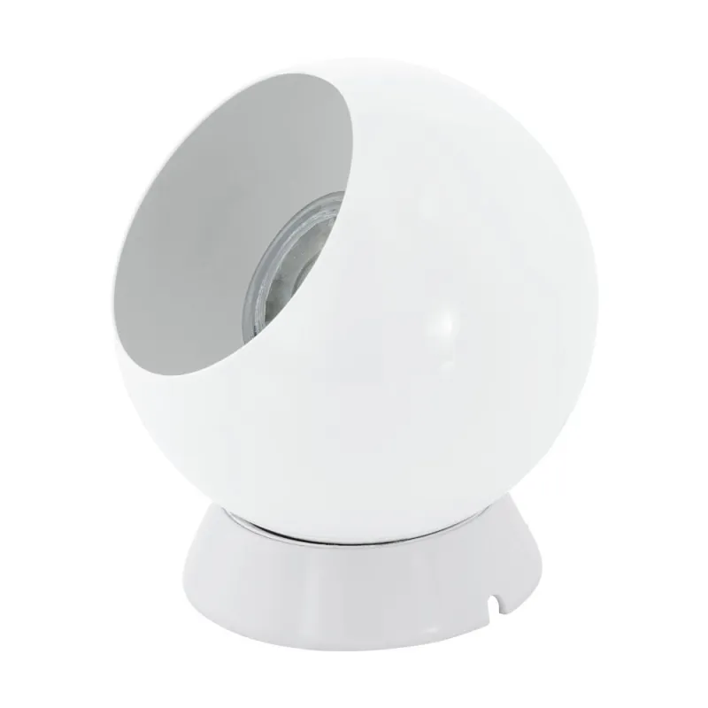 Veioza Eglo Petto 1 94513, Gu10 1X3.3W Ø105Mm, Otel, Alb