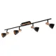 Plafoniera Eglo Barnham 94587, Gu10 4X3.3W, Otel, Negru, Cupru
