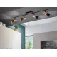 Plafoniera Eglo Barnham 94587, Gu10 4X3.3W, Otel, Negru, Cupru