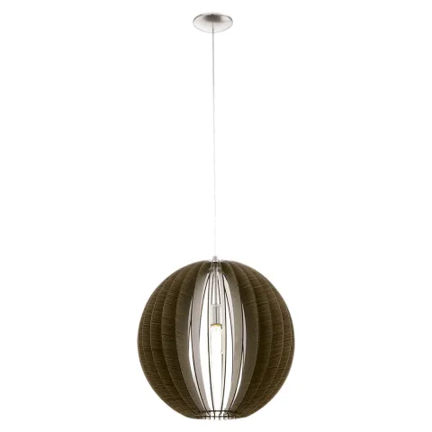 Pendul Eglo Cossano 94636, E27 1X60W Ø500Mm, Maro