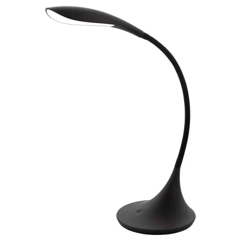 Veioza Eglo Dambera 94673, Led 4.5W 520Lm 3000K, Plastic, Negru
