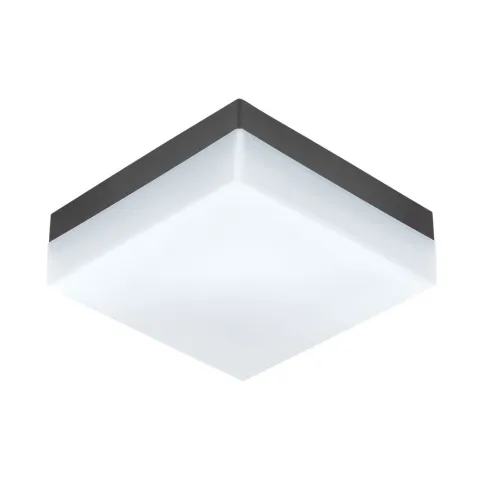 Plafoniera Exterior Eglo Sonella 94872, Led 8.2W 820Lm 3000K Ip44, Plastic, Alb