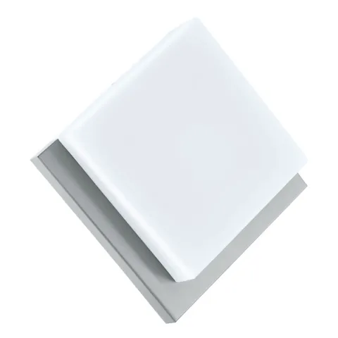 Aplica Exterior Eglo Infesto 1 94877, Led 8.2W 820Lm 3000K Ip44, Plastic, Inox, Alb