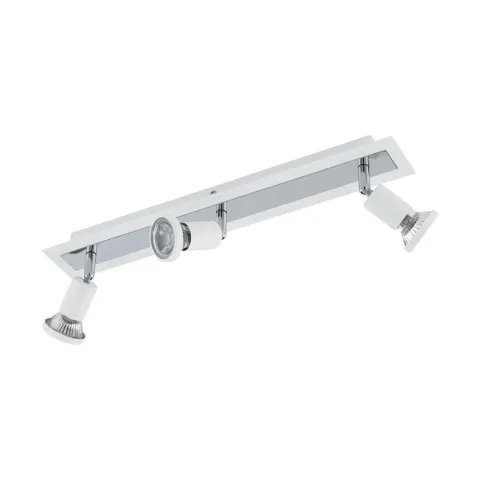 Plafoniera Eglo Sarria 94961, Gu10 3X5W, Otel, Alb, Crom