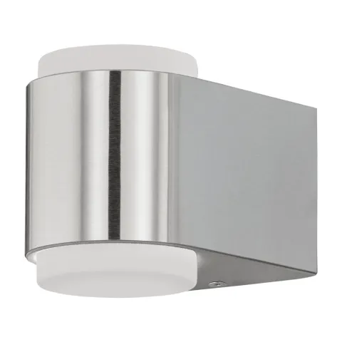 Aplica Exterior Eglo Briones 95079, Led 2X3W 500Lm 3000K Ip44, Aluminiu Turnat, Alb