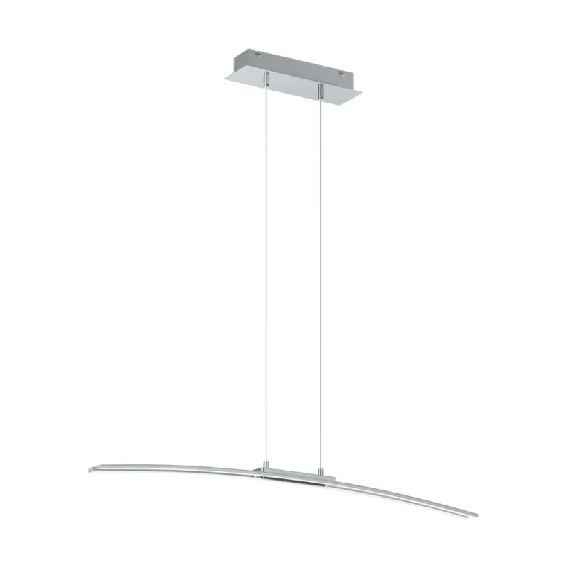 Suspensie Eglo Lasana 95147, Led 30W 2500Lm 3000K, Aluminiu, Otel, Alb