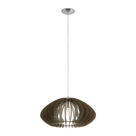 Pendul Eglo Cossano 2 95261, E27 1X60W Ø500Mm, Maro
