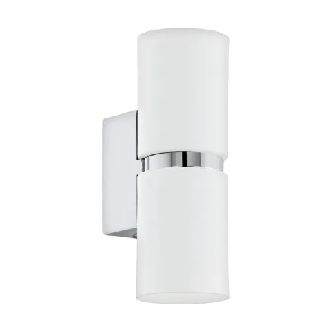 Aplica Eglo Passa 95368, Gu10 2X3.3W, Otel, Alb, Crom