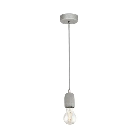Pendul Eglo Silvares 95522, E27 1X60W Ø110Mm, Gri
