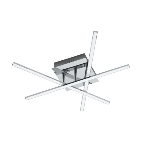 Plafoniera Eglo Lasana 1 95567, Led 18W 1890Lm 3000K, Otel, Alb