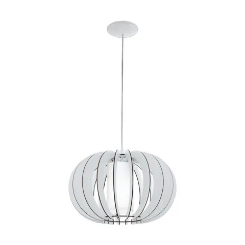 Pendul Eglo Stellato 2 95606, E27 1X60W Ø400Mm, Alb
