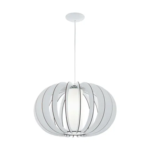 Pendul Eglo Stellato 2 95607, E27 1X60W Ø500Mm, Alb