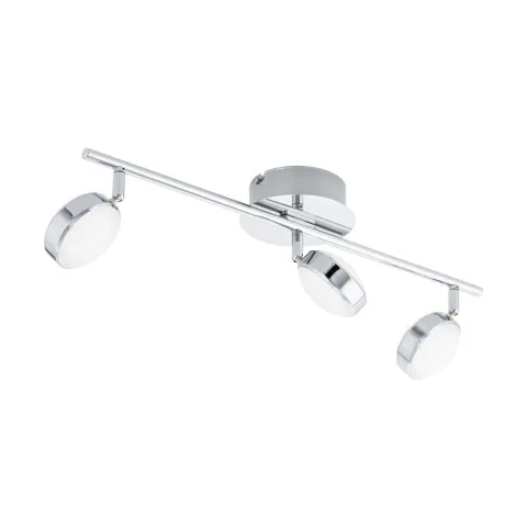 Plafoniera Eglo Salto 95631, Led 3X5.4W 1920Lm 3000K, Otel, Satinat