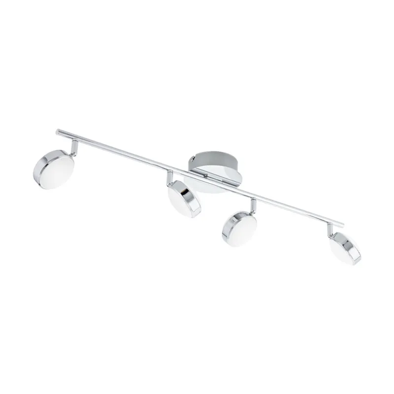 Plafoniera Eglo Salto 95632, Led 4X5.4W 2560Lm 3000K, Otel, Satinat