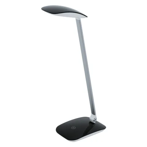 Veioza Eglo Cajero 95696, Led 4.5W 550Lm 4000K, Plastic, Negru