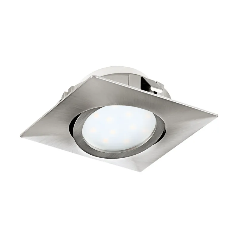 Spot Incastrat Eglo Pineda 95843, Led 1X6W 500Lm 3000K