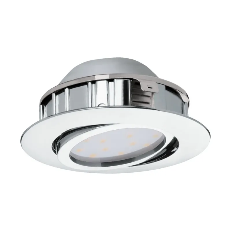 Spot Incastrat Eglo Pineda 95848, Led 1X6W 500Lm 3000K Ø84Mm