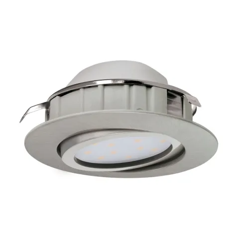 Spot Incastrat Eglo Pineda 95856, Led 1X6W 500Lm 3000K Ø84Mm