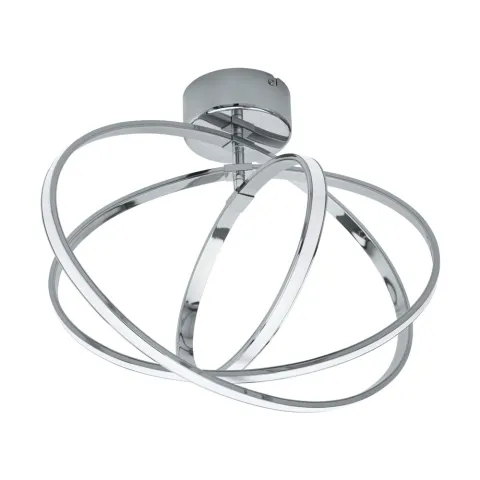 Plafoniera Eglo Selvina 96306, Led;Led;Led 1X12W;1X14W;1X9W 3900Lm 3000K, Aluminiu, Alb