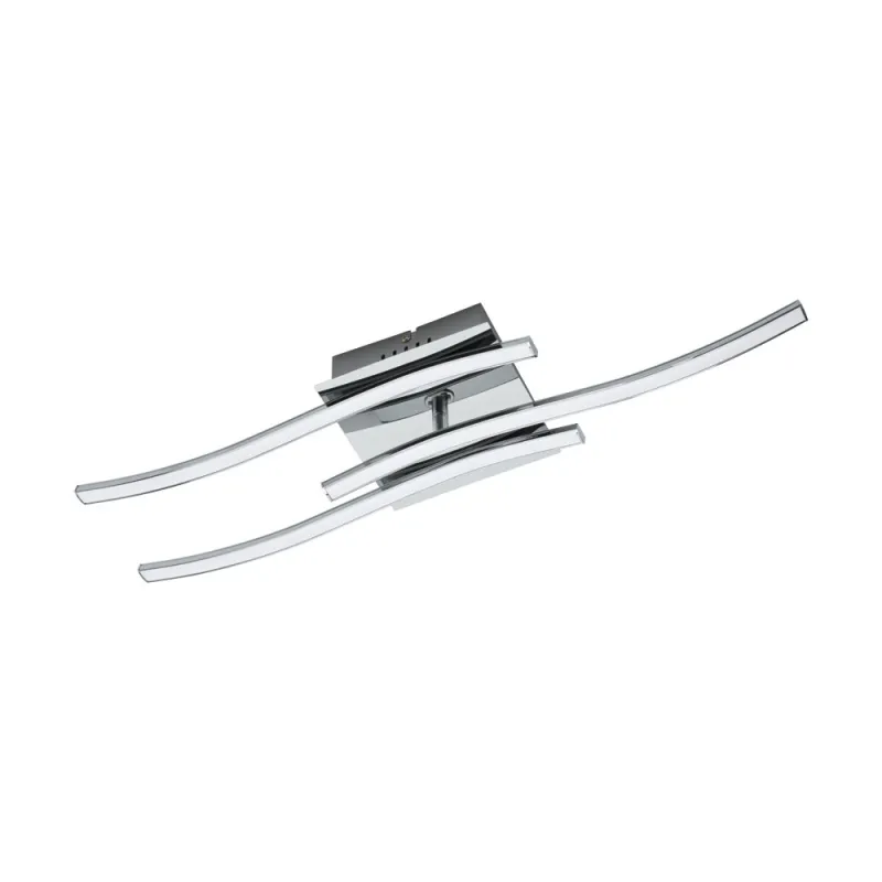 Plafoniera Eglo Valmora 96326, Led 3X5W 1410Lm 3000K, Aluminiu, Alb
