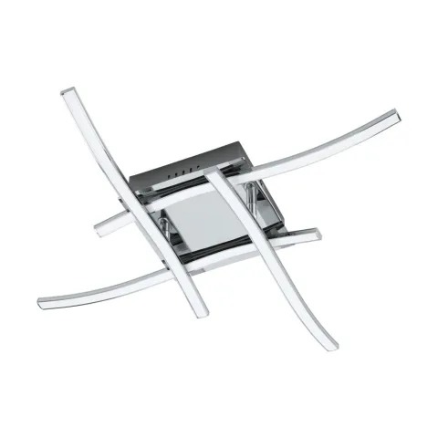 Plafoniera Eglo Valmora 96327, Led 4X5W 1880Lm 3000K, Aluminiu, Alb