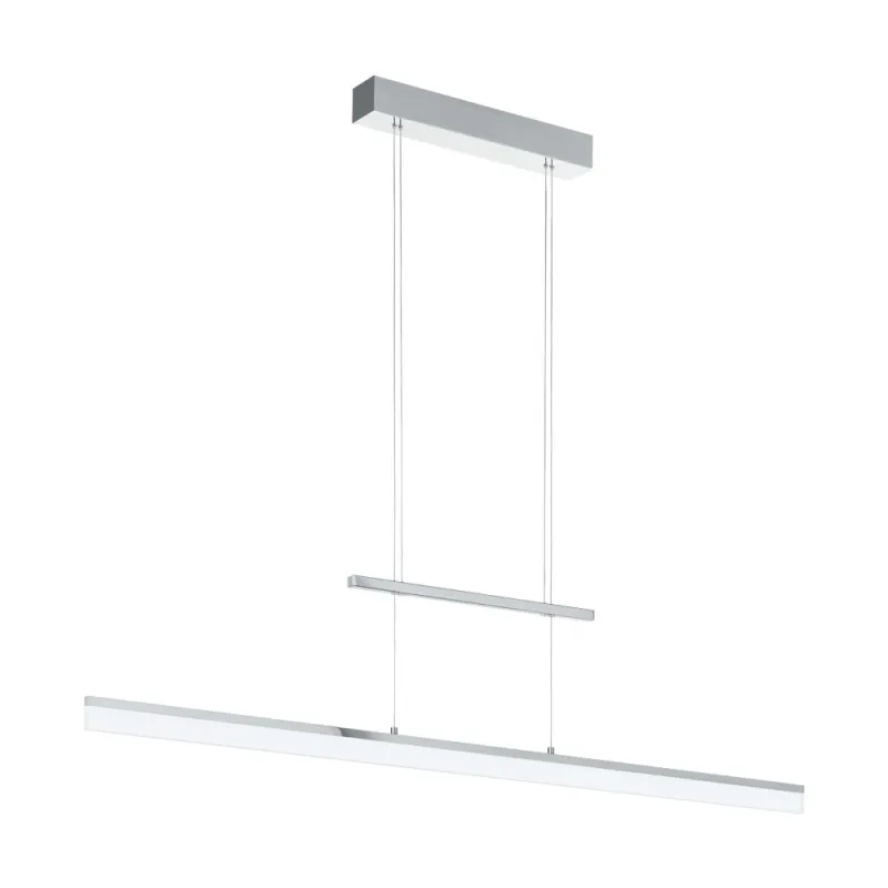 Suspensie Eglo Tarandell 96866, Led 2X12.5W 3000Lm 3000K, Otel, Aluminiu, Satinat