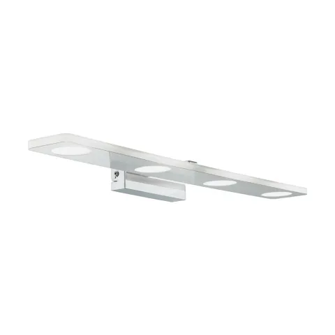 Aplica Baie Eglo Cabus 96938, Led 4X4.5W 1680Lm 3000K Ip44, Otel, Satinat