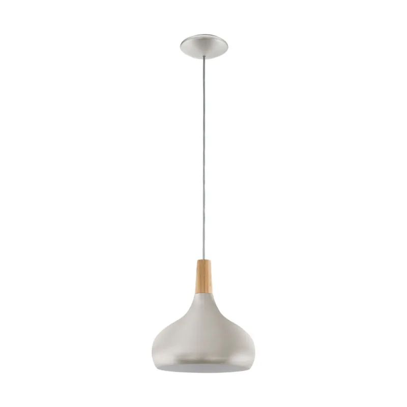 Pendul Eglo Sabinar 96985, E27 1X60W Ø280Mm, Maro
