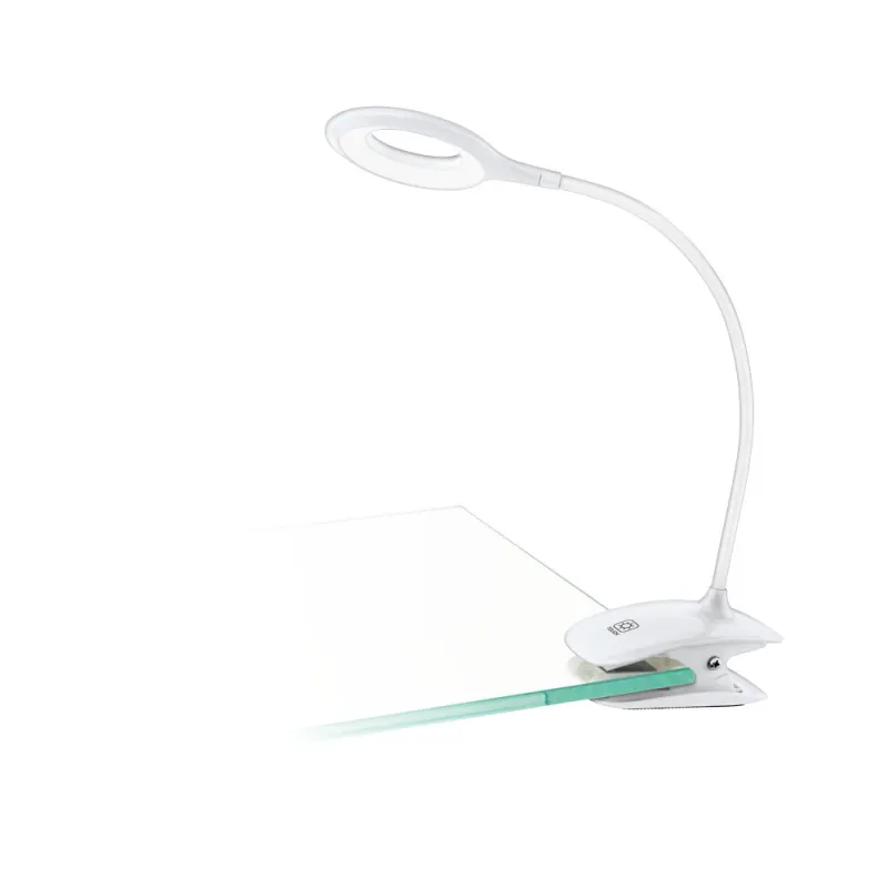 Lampa Cu Clema Eglo Cabado 97077, Led 3W 80Lm 3000K, Alb