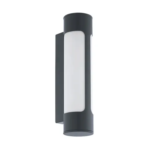 Aplica Exterior Eglo Tonego 97119, Led 2X6W 1000Lm 3000K Ip44, Otel Zincat, Alb