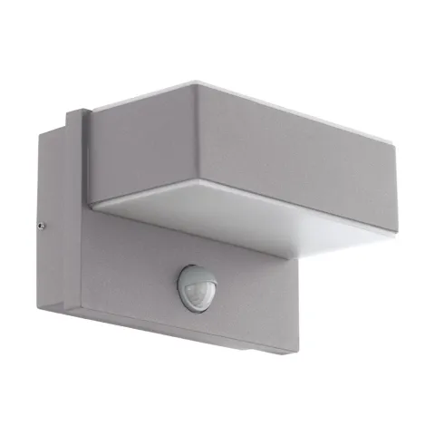 Aplica Exterior Eglo Azzinano 97159, Led 2X5.6W 1280Lm 3000K Ip44, Otel Zincat, Alb