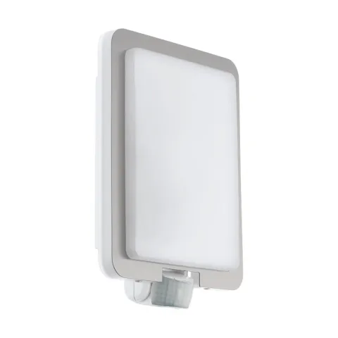 Aplica Exterior Eglo Mussotto 97218, E27 1X28W Ip44, Plastic, Inox, Alb