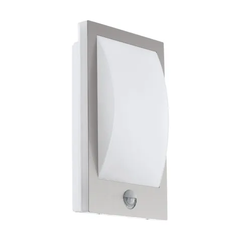 Aplica Exterior Eglo Verres 97238, E27 1X12W Ip44, Inox, Plastic, Alb