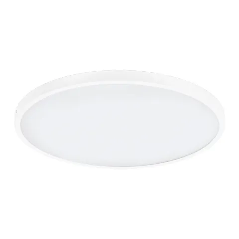 Plafoniera Eglo Fueva 1 97279, Led 27W 3200Lm 3000K Ø600Mm, Aluminiu, Alb