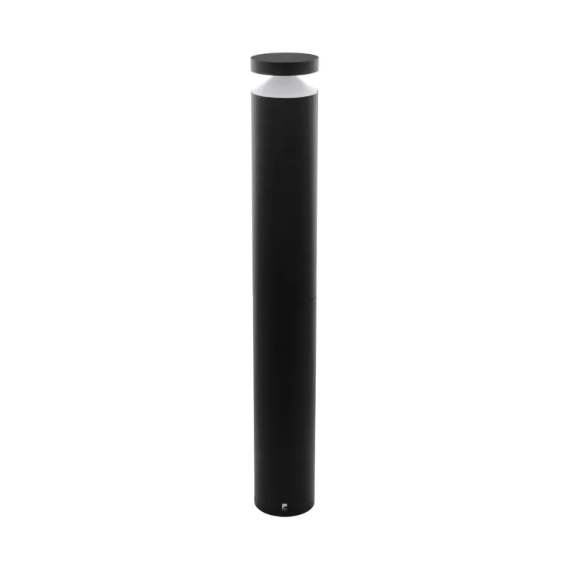 Stalp Exterior Eglo Melzo 97304, Led 1X11W 950Lm 3000K Ip44 Ø135Mm, Negru